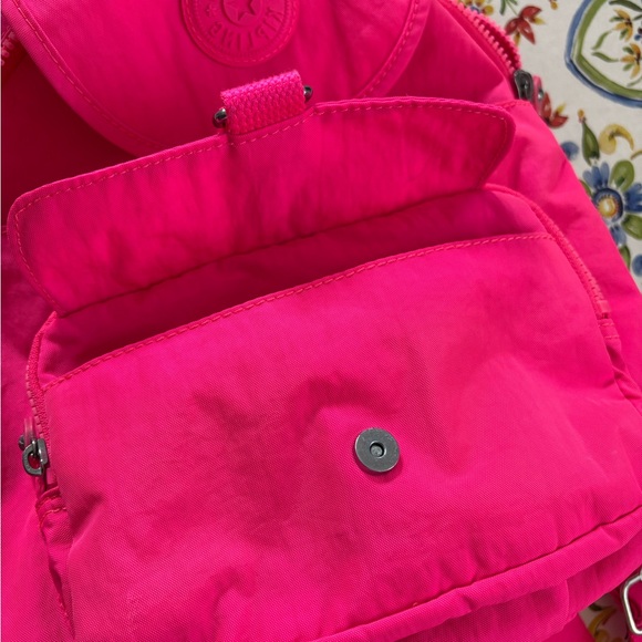 Kipling Hot pink backpack - Picture 10 of 11